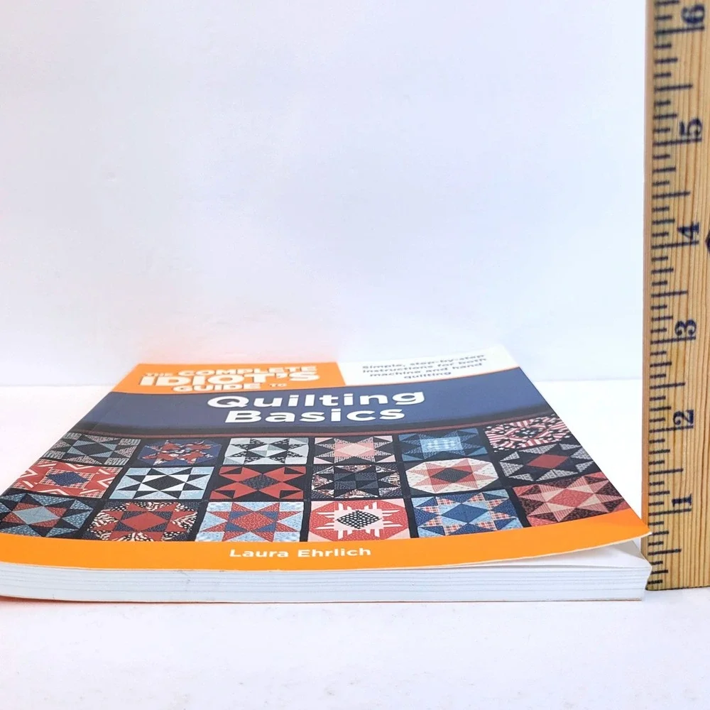 Quilting Basics Complete Idiots Guide Laura Ehrlich Paperback Book Alpha Books